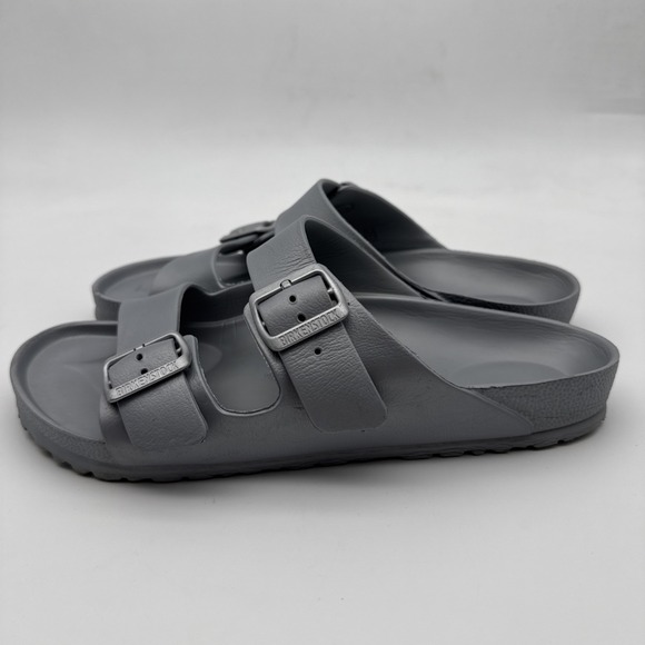 Birkenstock Shoes - Birkenstock Arizona EVA 42 Sandals Unisex Men's 9/Womens 11 Stone Coin Sliver